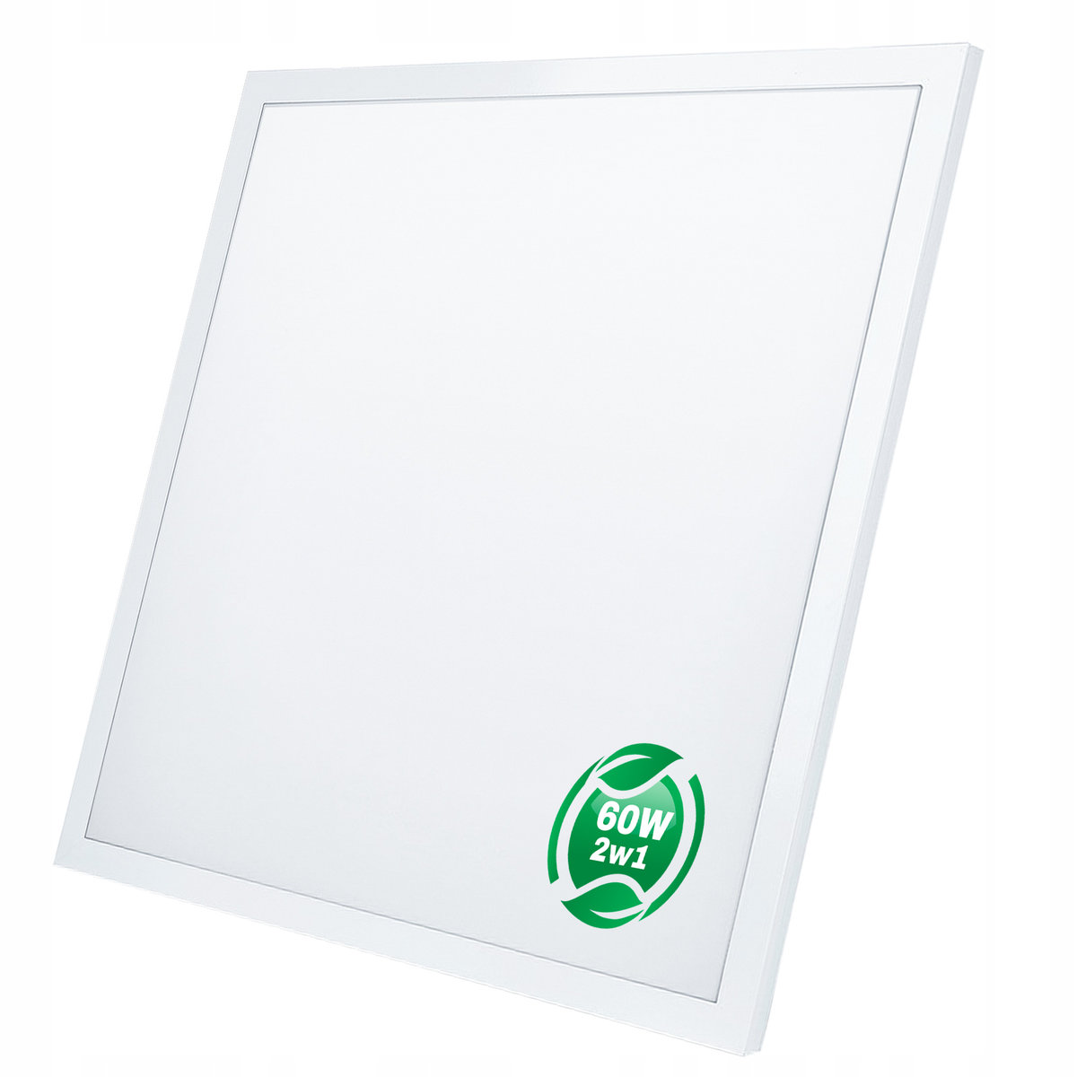 ECOLIGHT Panel LED SLIM 60x60cm 50W b.neutralna 4000K (4500lm) biały IP20 ECO