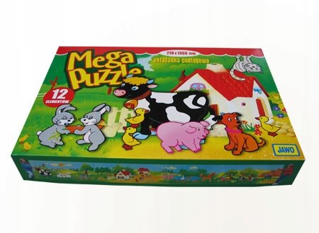 Mega puzzle WIEŚ układanka podłogowa