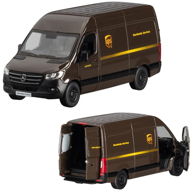 Model samochodu Mercedes Benz Sprinter UPS Goki