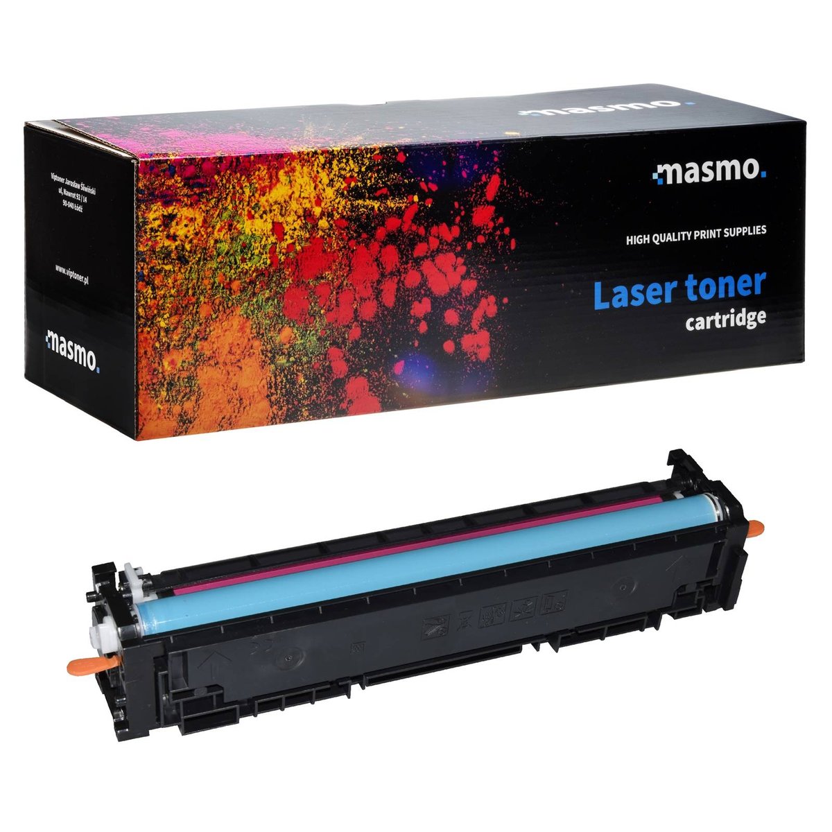 Toner MASMO do HP CF543X M254Dw M254Nw M280Nw M281Fw purpurowy zamiennik