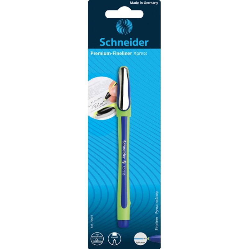 Schneider piśmiennicze Cienkopisy Xpress, 0,8, niebieski 79007