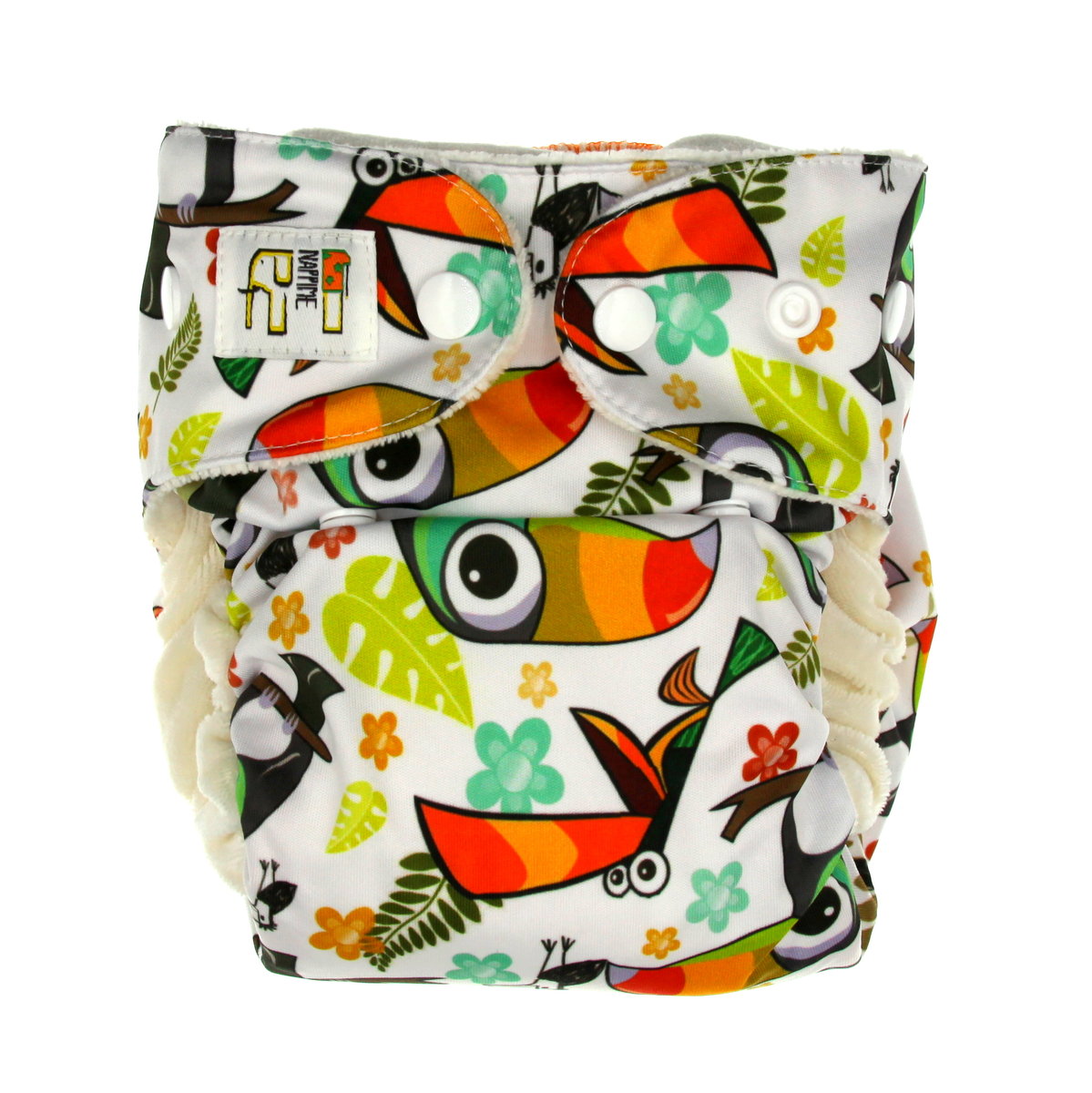 KIESZONKA MIKROPOLAR - TUKANY pomarańczowe