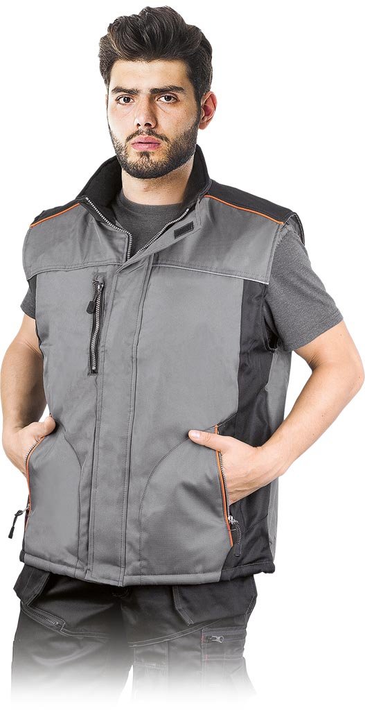 Reis SHERIFF - bezrękawnik ocieplany polarem, powłoka 100% poliester OXFORD 210 g/m - M-3XL.