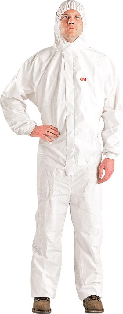 Kombinezon ochronny biało-niebieski roz.3XL