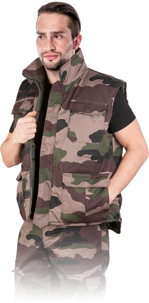 Leber & Hollman INNY Bezrękawnik ochronny XXXL moro 111L474