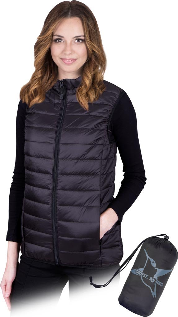 Bezrękawnik ochronny ocieplany czarny roz.M