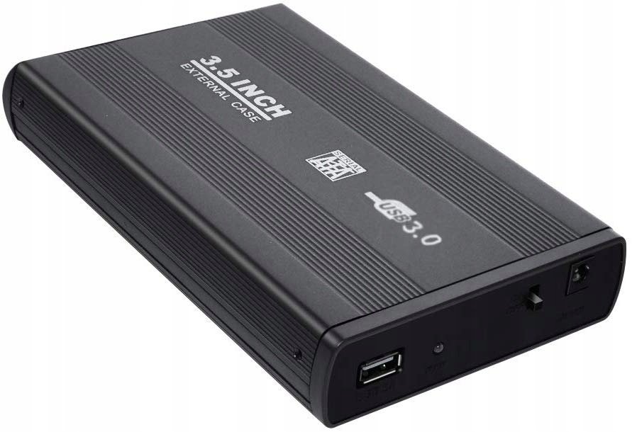 Obudowa Dysku 3,5 Sata Usb 3.0 Kieszeń Na Dysk
