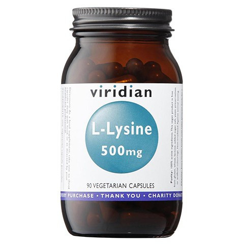 VIRIDIAN Viridian L-Lizyna 500 mg x 90 kaps