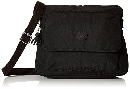 Kipling Aisling damska torba na ramię, M, Black Noir, m
