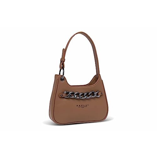 Replay Damska torebka FW3516, 060 Brick Brown, 060 Brick Brown