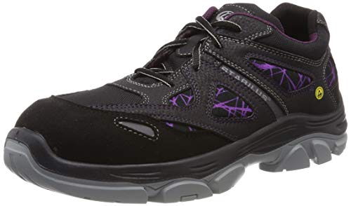 Stabilus 6830a buty ochronne uniseks, czarny - Lila Schwarz - 36 EU