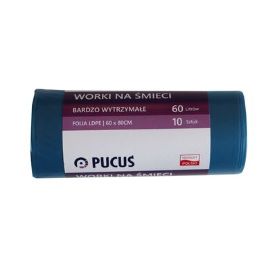Worek na śmieci LDPE 60 l 10 szt. Pucuś