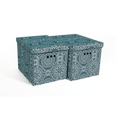 Фото - Інші меблі Pudła Maroko modre XL 2 szt.