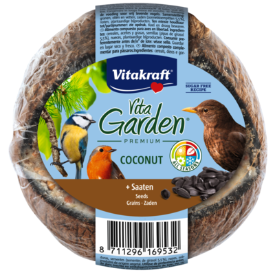 Kokos dla ptaków ogrodowych VITA GARDEN cały Vitakraft
