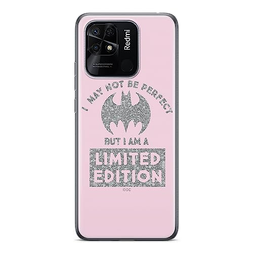 ERT GROUP etui na telefon Xiaomi REDMI 10C, case oryginalny i oficjalnie licencjonowany przez DC, wzór Bat Girl 006, optymalnie dopasowane, plecki z TPU