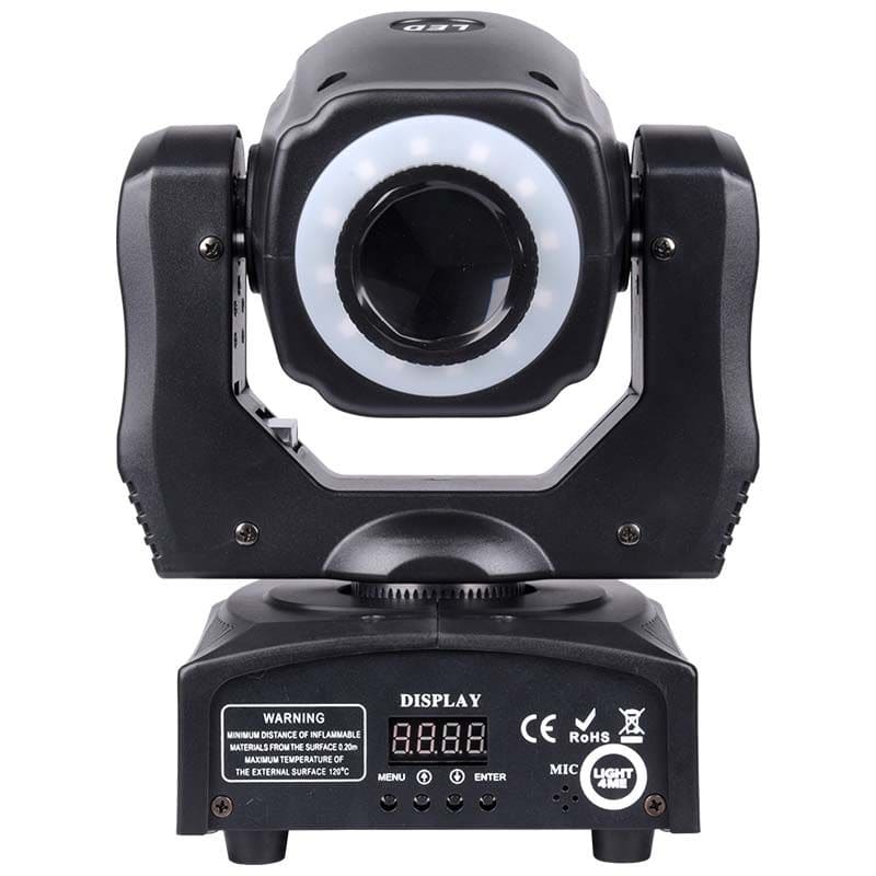 LIGHT4ME MINI SPOT 60 RING - głowica ruchoma LED ♦ 30 DNI NA ZWROT ♦ GWARANCJA DOOR-TO-DOOR ♦ SZYBKA WYSYŁKA