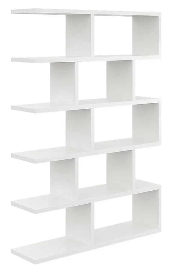 Minimalistyczny Regał Biały Wiszący Lub Stojący B4-H23