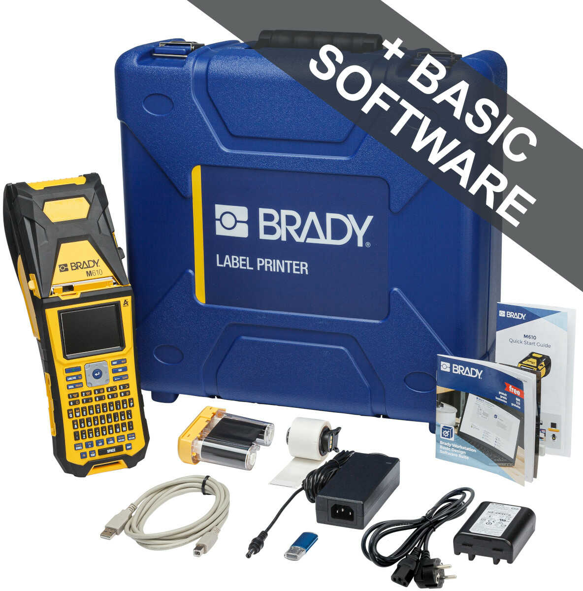 Brady M610-QWERTY-EU-BT 317798 drukarka etykiet