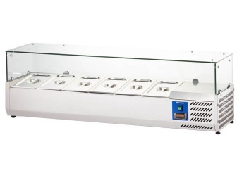 Stalgast Nadstawka Chłodnicza Przeszklona L=1500 mm 6x GN 1/3