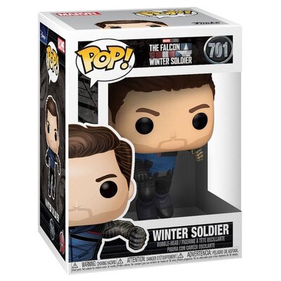 Funko POP! Marvel, figurka kolekcjonerska, Capitan America, Winter Soldier, 701