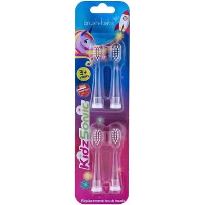 Końcówka szczoteczki BRUSH-BABY KidzSonic (4 szt.)
