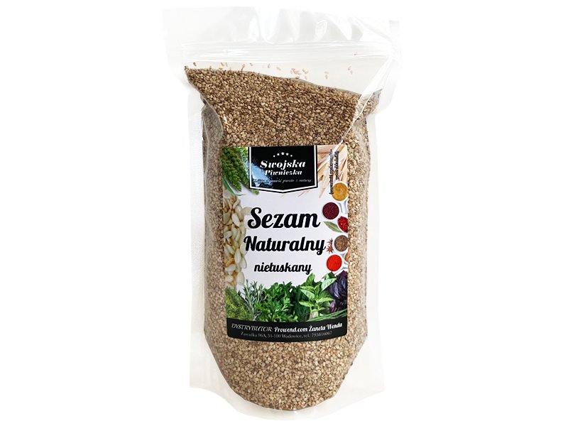 Sezam Naturalny Niełuskany 500G Swojska Piwniczka