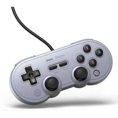 8Bitdo SN30 Pro USB Gamepad Gray Edition