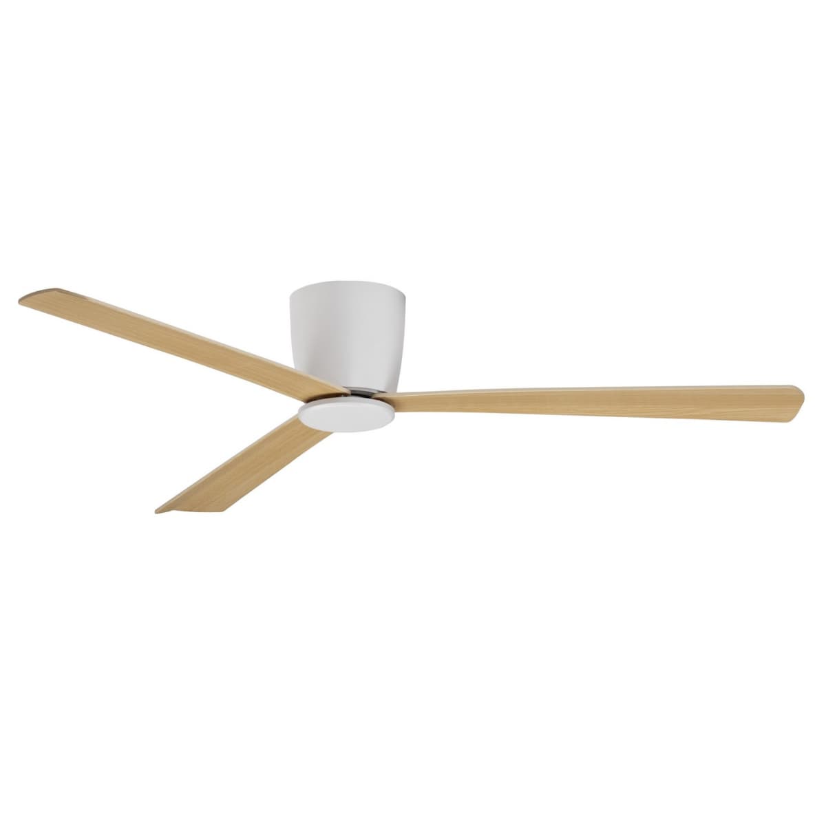 Sufitowy wentylator skandynawski DELL LE42955 Luces Exclusivas drewniany biały