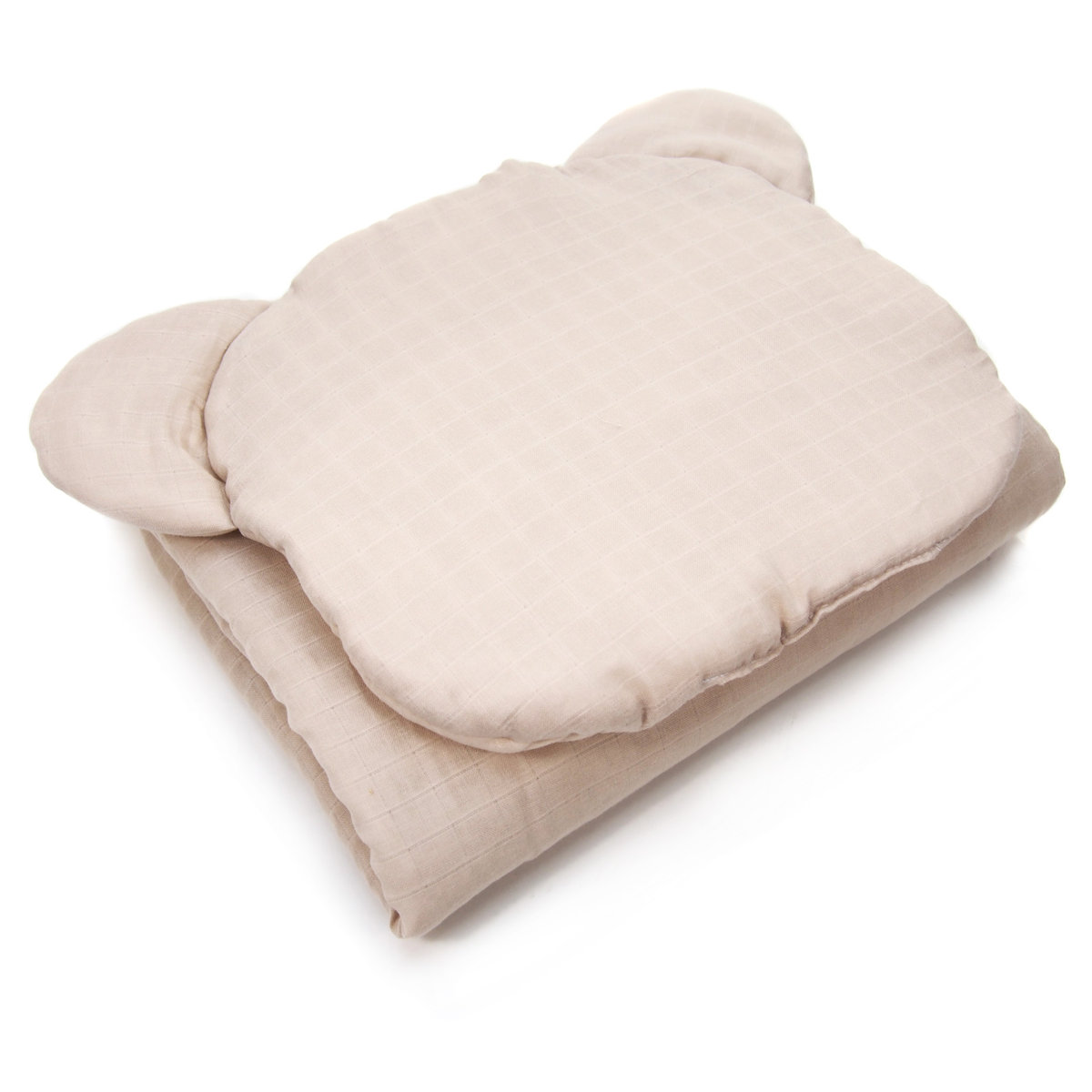 Kerstin KOCYK KOŁDERKA MUŚLINOWY 75x100 cm + poduszka