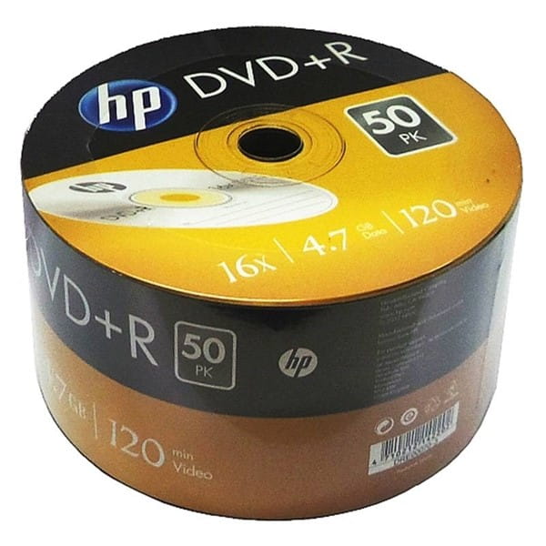 DVD+R 4,7GB X16 HP szpindel 50szt. /HP1650S+/