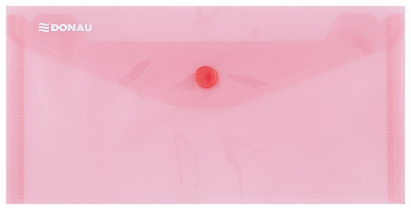 Donau Teczka kopertowa zatrzask, PP, DL, czerwona 8548001PL-04