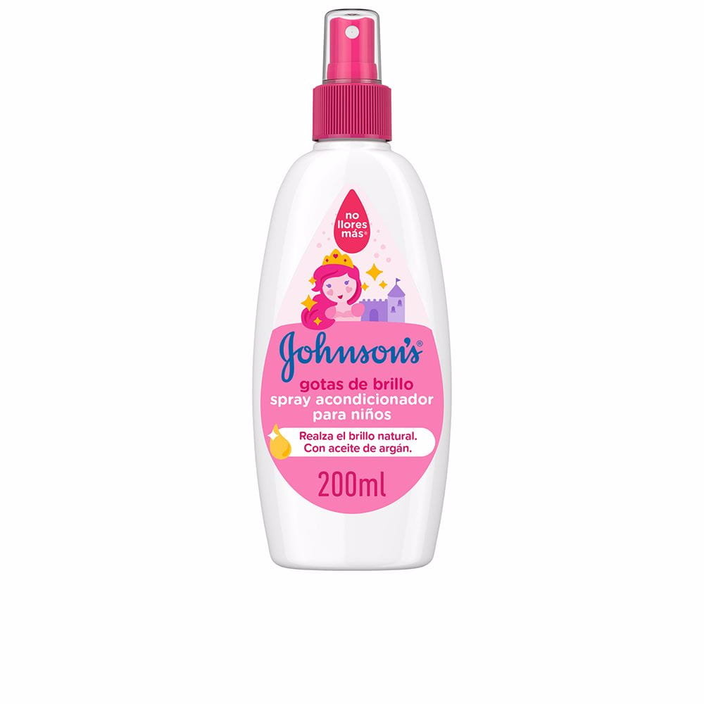 Johnsons baby shiny drops odżywka do włosów dla dzieci spray 200 ml
