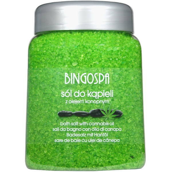 BingoSpa Cejlońska sól do kąpieli BingoSpa 850g 5901842001246