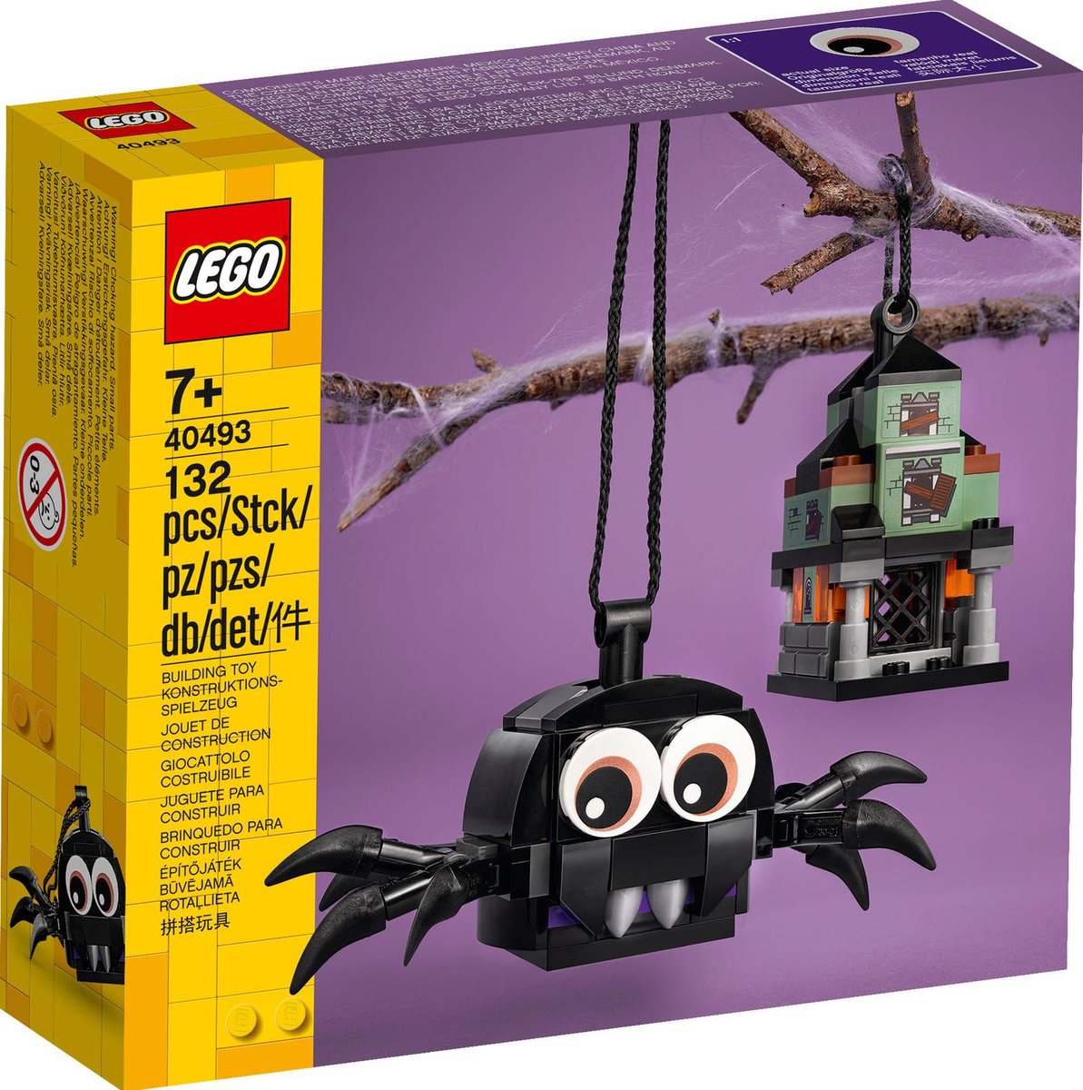 LEGO Pająk i nawiedzony dom 40493