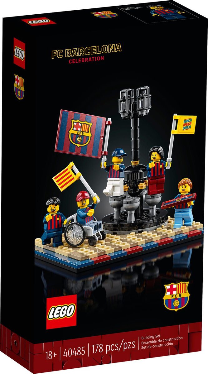 LEGO Zwycięstwo drużyny FC Barcelona 40485