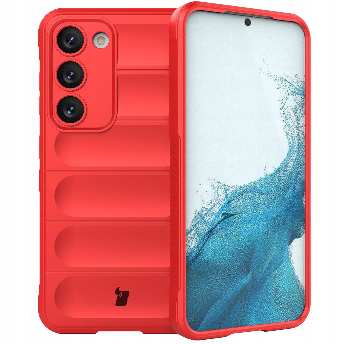 Bizon Etui Case Tur do Samsung Galaxy S23 czerwone
