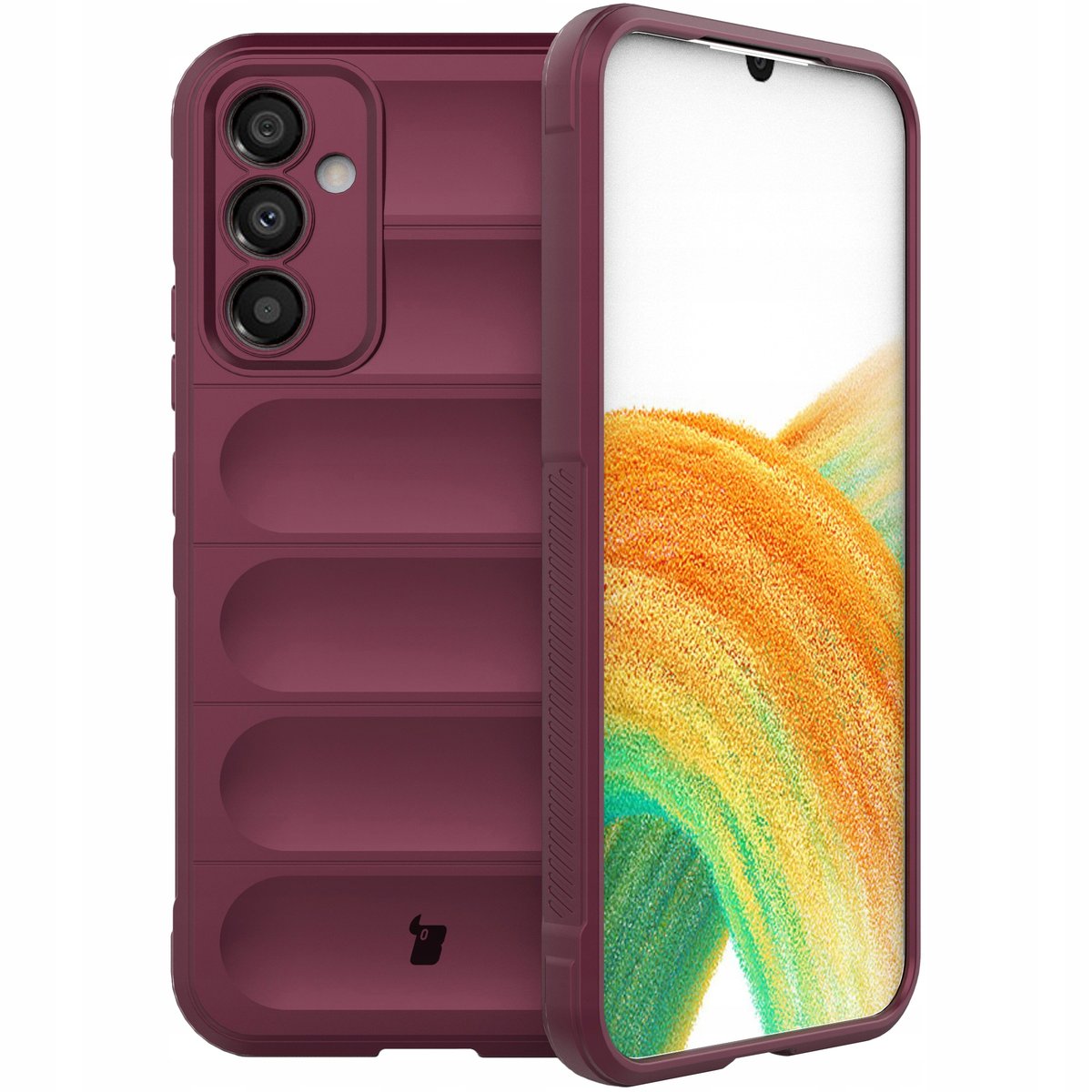 Bizon Etui Case Tur do Galaxy A34 5G, ciemnofioletowe