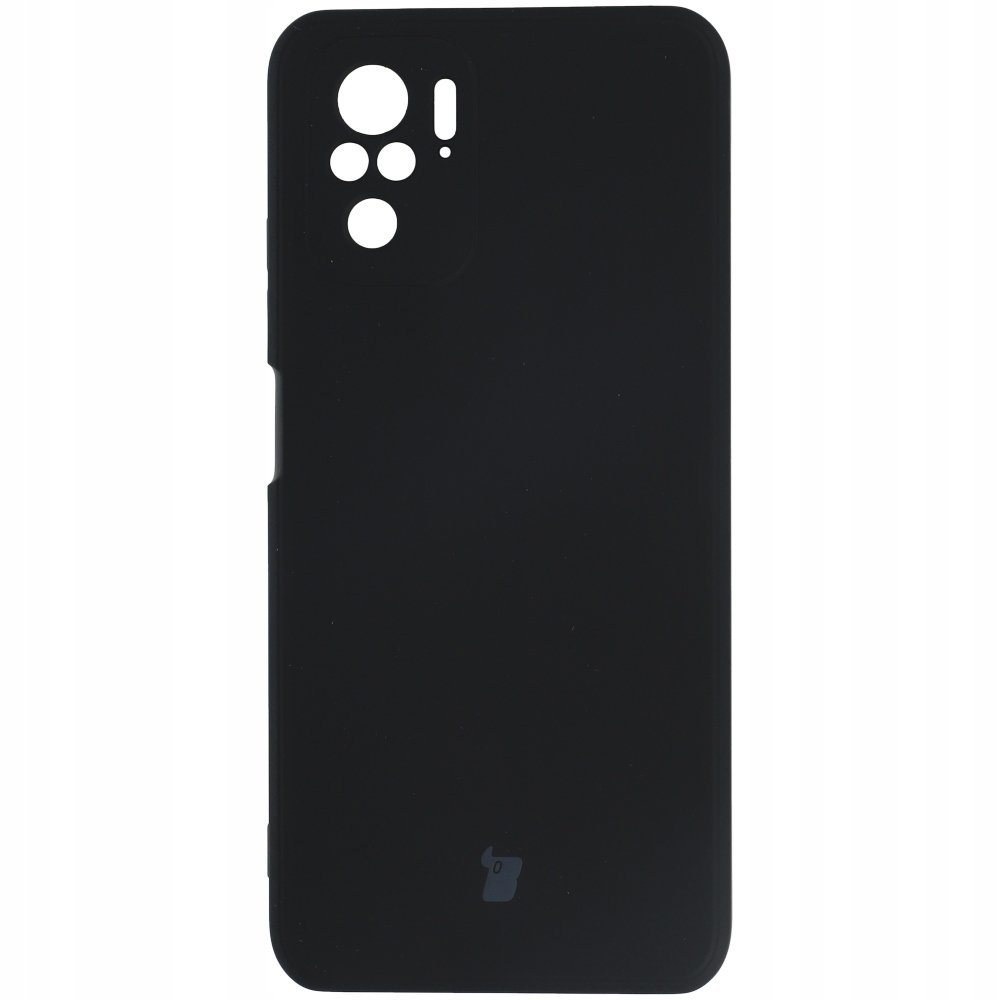 Bizon Etui Case Silicone Sq do Xiaomi Poco M5S / Redmi Note 10/10S czarne