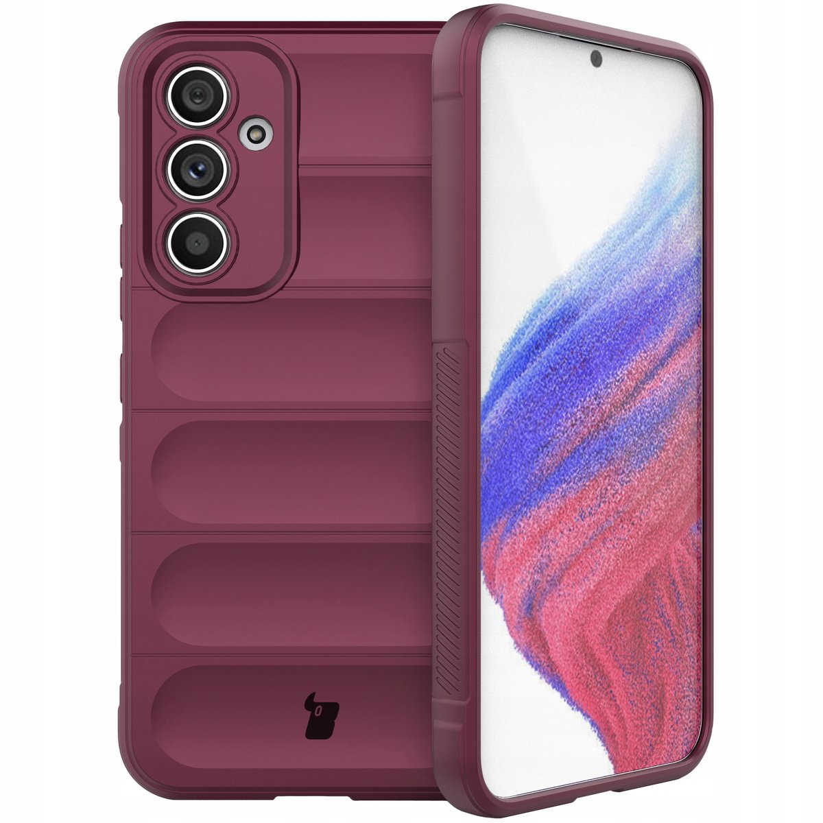 Bizon Etui Case Tur do Galaxy A54 5G, ciemnofioletowe