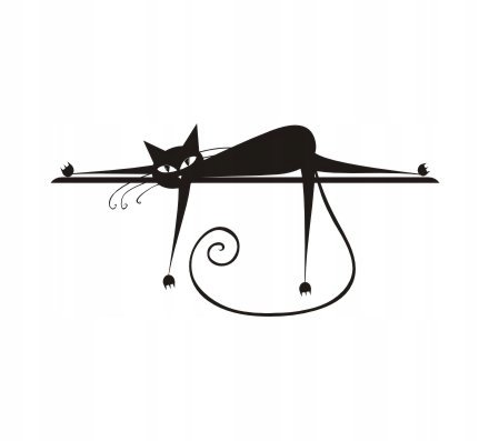 Naklejka na ścianę dla dzieci kot kociaki kotki 32, 150x75 cm