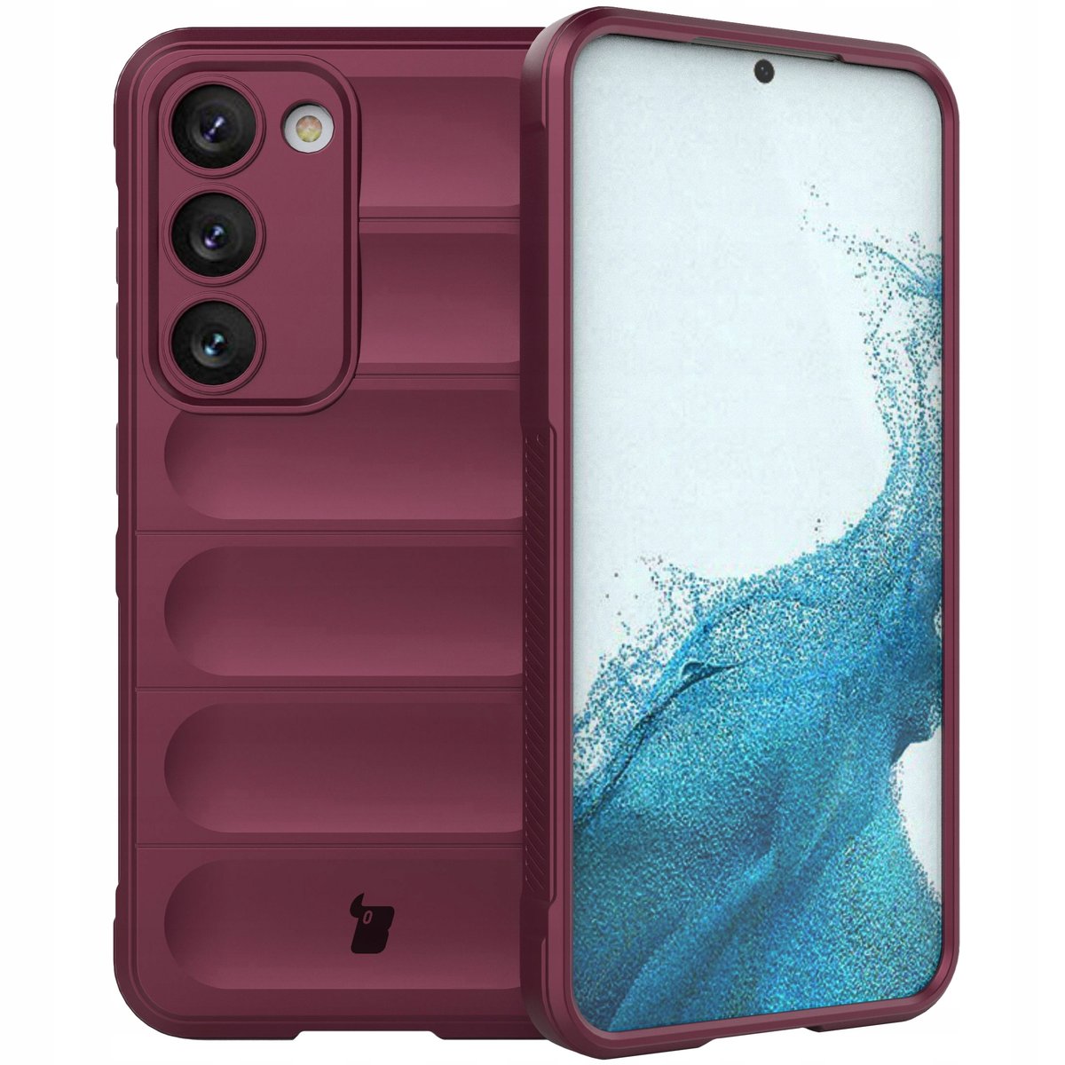 Bizon Etui Case Tur do Samsung Galaxy S23 ciemnofioletowe