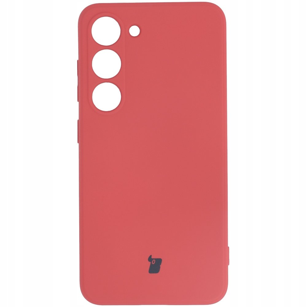 Bizon Etui Case Silicone Sq do Samsung Galaxy S23 brudny róż