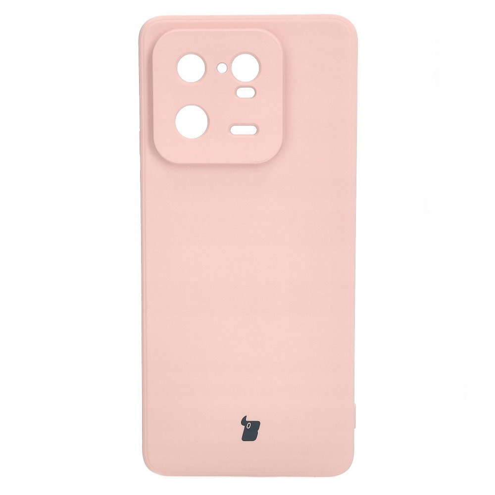 Bizon Etui Case Silicone Sq do Xiaomi 13 Pro, jasnoróżowe