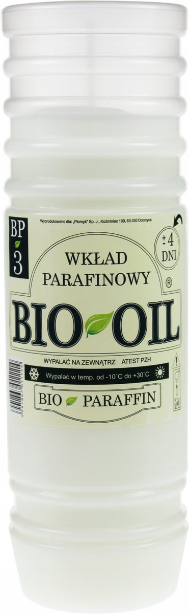 Wkład Biooil Parafina Bp-2 (3 Dni) 30 Szt. Płomyk