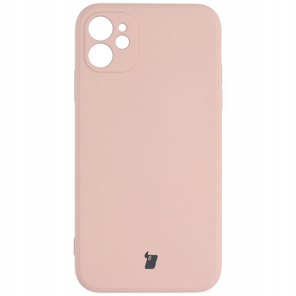 Bizon Etui Case Silicone do Apple iPhone 11 jasnoróżowe