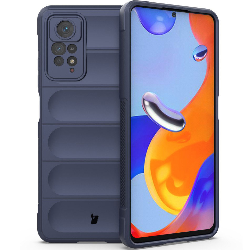 Bizon Etui Case Tur Redmi Note 11 Pro/Pro 5G granatowe