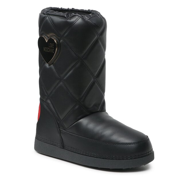 Śniegowce LOVE MOSCHINO JA24172G1HIT7000 Nero