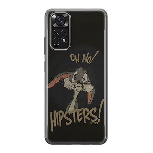 ERT GROUP etui na telefon Xiaomi REDMI NOTE 11S 4G / REDMI NOTE 11 4G, case oryginalny i oficjalnie licencjonowany przez Looney Tunes, wzór Bugs 005, plecki z TPU
