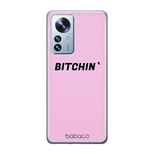 ERT GROUP etui na telefon Xiaomi 12 / 12X, case oryginalny i oficjalnie licencjonowany przez Babaco, wzór 90's Girl 011, optymalnie dopasowane, plecki z TPU