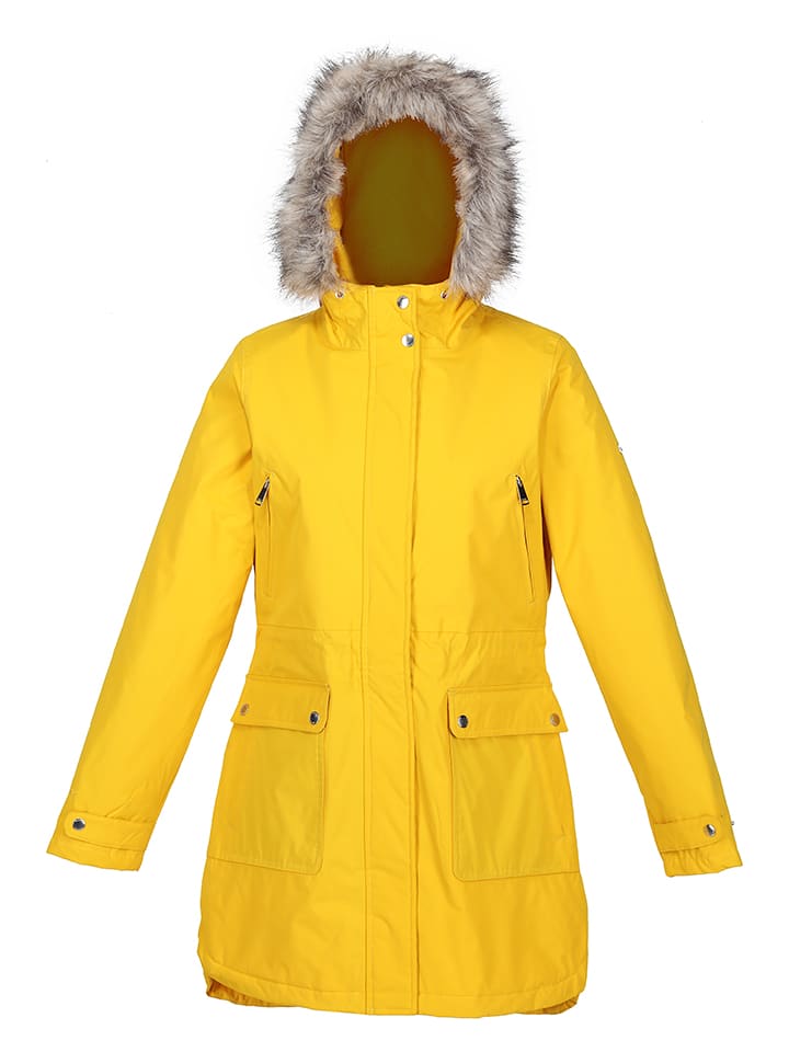 Regatta Parka w kolorze żółtym